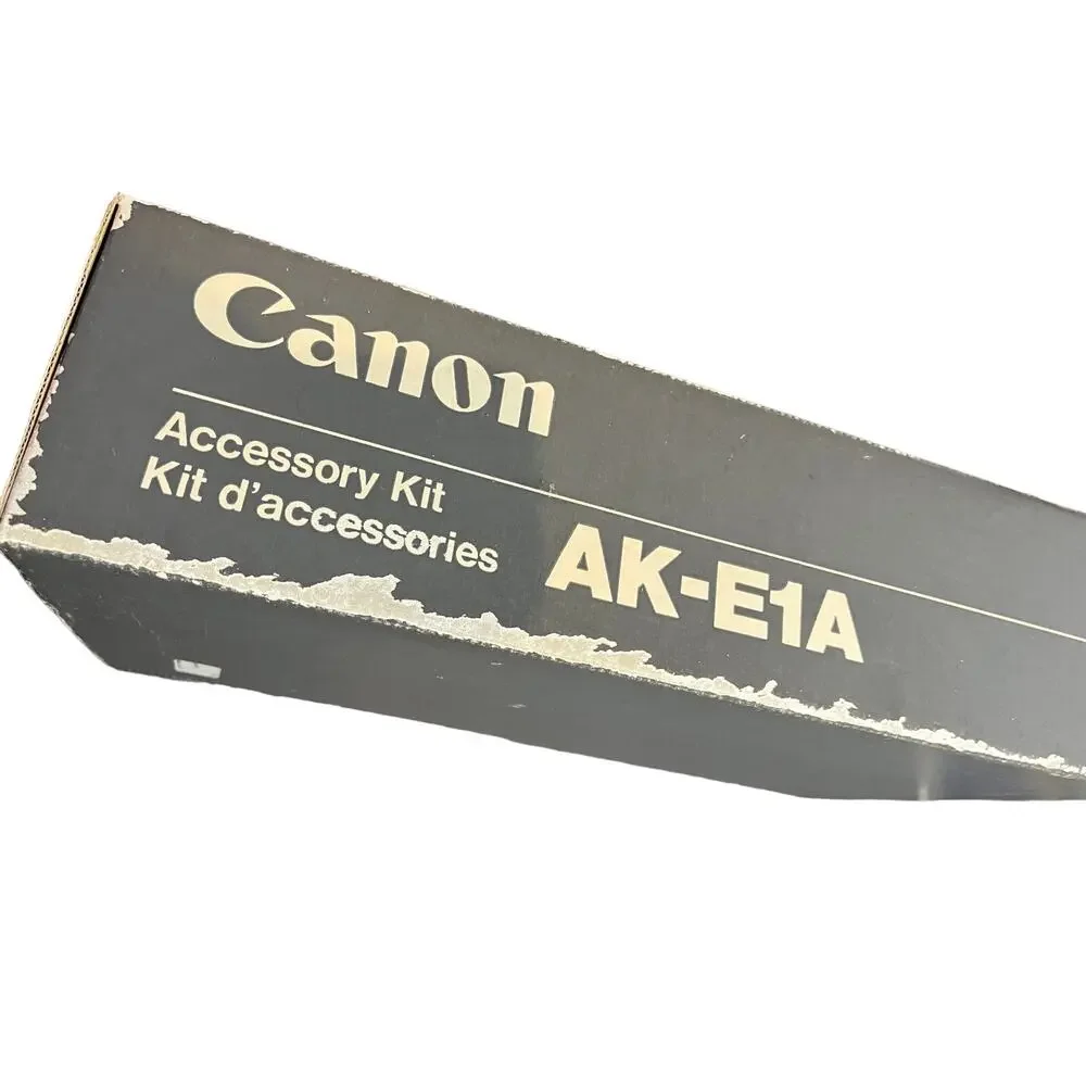 Vintage Canon AK-E1A Accessory Kit CA-E1, BC-E1,‎ RU-E1 and more